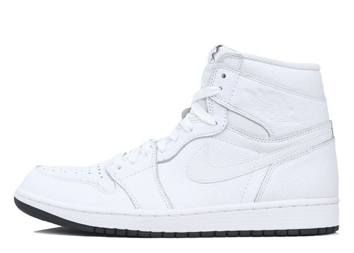 Air Jordan 1 Retro High OG Perforated Pack - White 555088-100