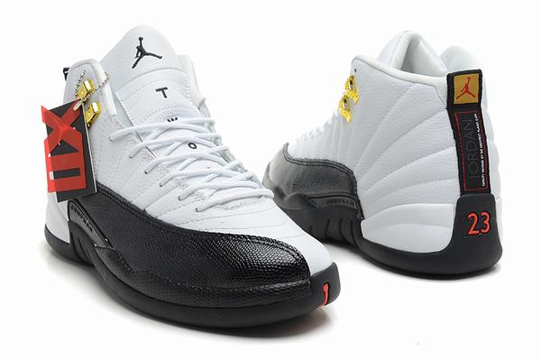 Air Jordan XII (12) Retro White Black-73